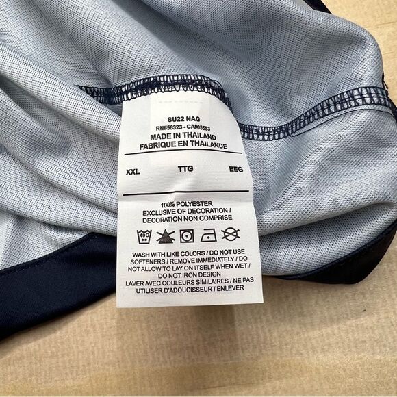 NEW XXL Paris Saint Germain PSG Nike 2022/23 Home Blank Jersey Blue - Picture 9 of 10